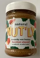 Mängden socker i Crunchy nut butter hazelnut almond
