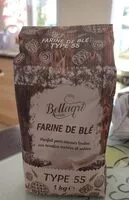 Mängden socker i Farine de Blé