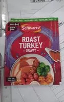 Mängden socker i Schwartz roast turkey gravy