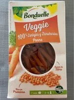 Mängden socker i Penne 100% lentejas y zanahorias