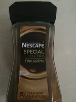 Mängden socker i Special filtre fine créma