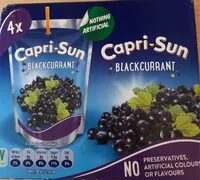 Mängden socker i Capri-sun blackcurrant