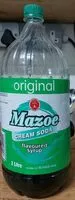 Mängden socker i Mazoe cream soda