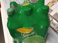 Mängden socker i Sprite Lemon 6 x 500 ml