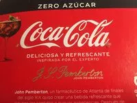 Mängden socker i CocaCola Zero azúcar