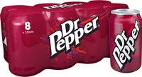 Mängden socker i Dr Pepper 8X330ml ..