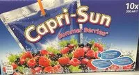 Mängden socker i Capri-Sun Summer Berries