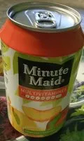 Mängden socker i Minute Maid multivitamines