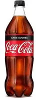 Mängden socker i Coca cola 1 litre zero 100da