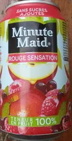 Mängden socker i Minute Maid rouge sensation