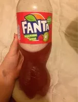 Mängden socker i Fanta saveur Fraise & Kiwi