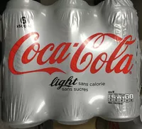 Mängden socker i Coca Cola light
