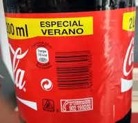 Mängden socker i Coca cola