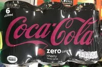 Mängden socker i Coca-Cola Zero Cherry