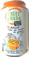 Mängden socker i Fruit & Nada Orange avec une touche de Goyave