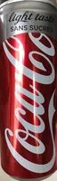 Mängden socker i Coca cola light