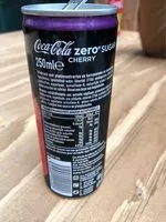 Mängden socker i Coca-Cola Cherry Zéro Sugar
