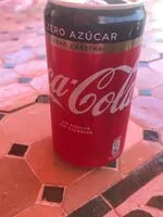 Mängden socker i Cocacola zero azúcar zero cafeína