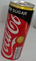 Mängden socker i Coca zero lemon