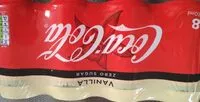 Mängden socker i Coca Cola Zero Vanilla