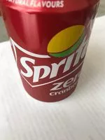 Mängden socker i Sprite zero cranberry