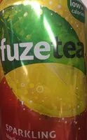 Mängden socker i Fuzetea sparkling lemon black tea