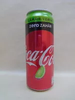 Mängden socker i COCA COLA ZERO LIME