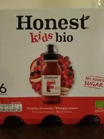 Mängden socker i Honest kids bio - Touche de cassis