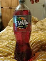 Mängden socker i Fanta zero sugar wildberry