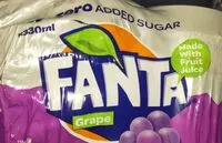 Mängden socker i Fanta grape