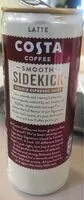 Mängden socker i Costa coffer