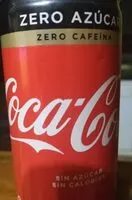 Mängden socker i Cola cola zero azúcar zero cafeina