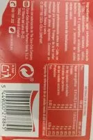 Mängden socker i Mini Coca-Cola zero sin cafeína