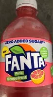 Mängden socker i Fanta pink grapefruit