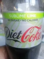 Mängden socker i Diet Coke Sublime Lime