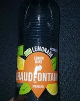 Mängden socker i Chaudfontaine lemon mint bio