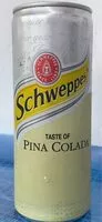 Mängden socker i Schweppes Taste of PINA COLADA