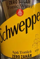 Mängden socker i Schweppes Tonic (Zero)