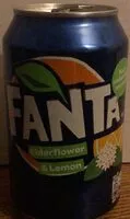 Mängden socker i Fanta - Elderflower & Lemon