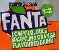 Mängden socker i Fanta Orange Zero Sugar