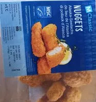 Mängden socker i Alaska Seelachs Nuggets