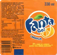 Mängden socker i Fanta Laranja