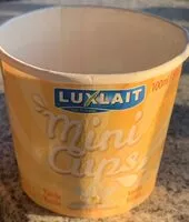 Mängden socker i Mini cups Luxlait vanille