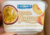 Mängden socker i Luxlait Frozen Yoghurt Plisch & Passionsfruucht
