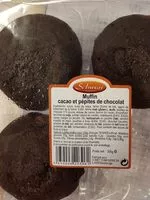 Mängden socker i Muffin Cacao et Pépites de Chocolat