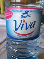 Mängden socker i Viva, Mineralwasser