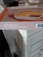 Mängden socker i Parmentier de canard confit