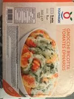 Mängden socker i Gnocchi ricotta tomates epinards