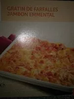 Mängden socker i Gratin de farfalles jambon emmental