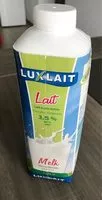 Mängden socker i Lait Frais Entier Luxlait
